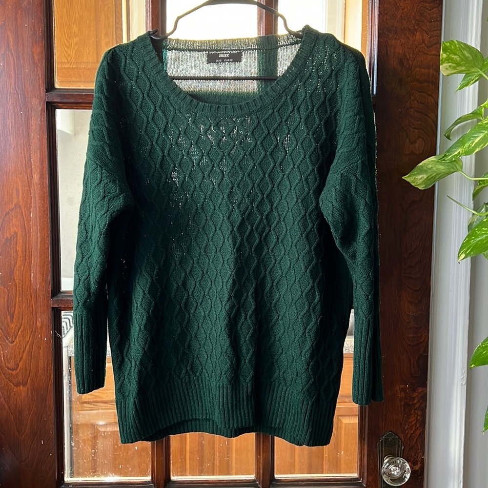 Green sweater